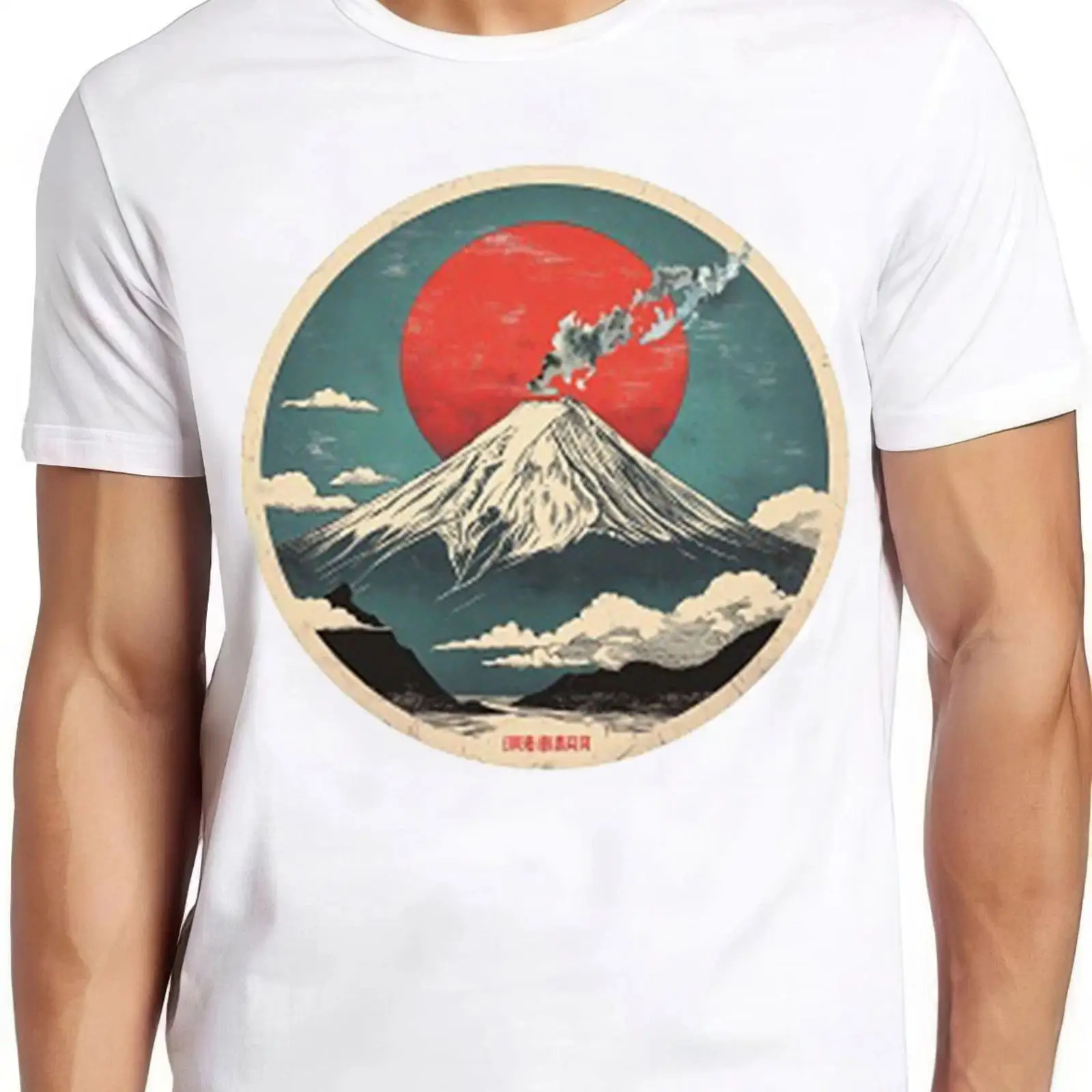 Camiseta Fuji San Mount Japan  - Vintage Fashion In Tokyo avaliação e preço