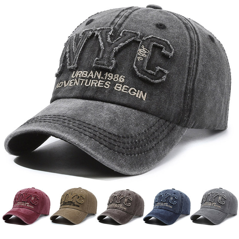Boné Vintage de Letras Grandes - Vintage Fashion Nyc avaliação e preço