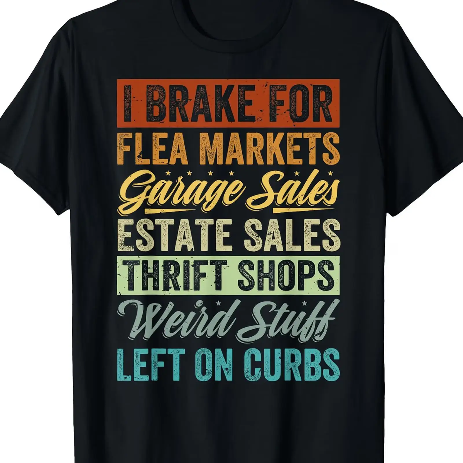 Camiseta 'Eu Freio para Feiras - Thrift Vintage Fashion Usa avaliação e preço