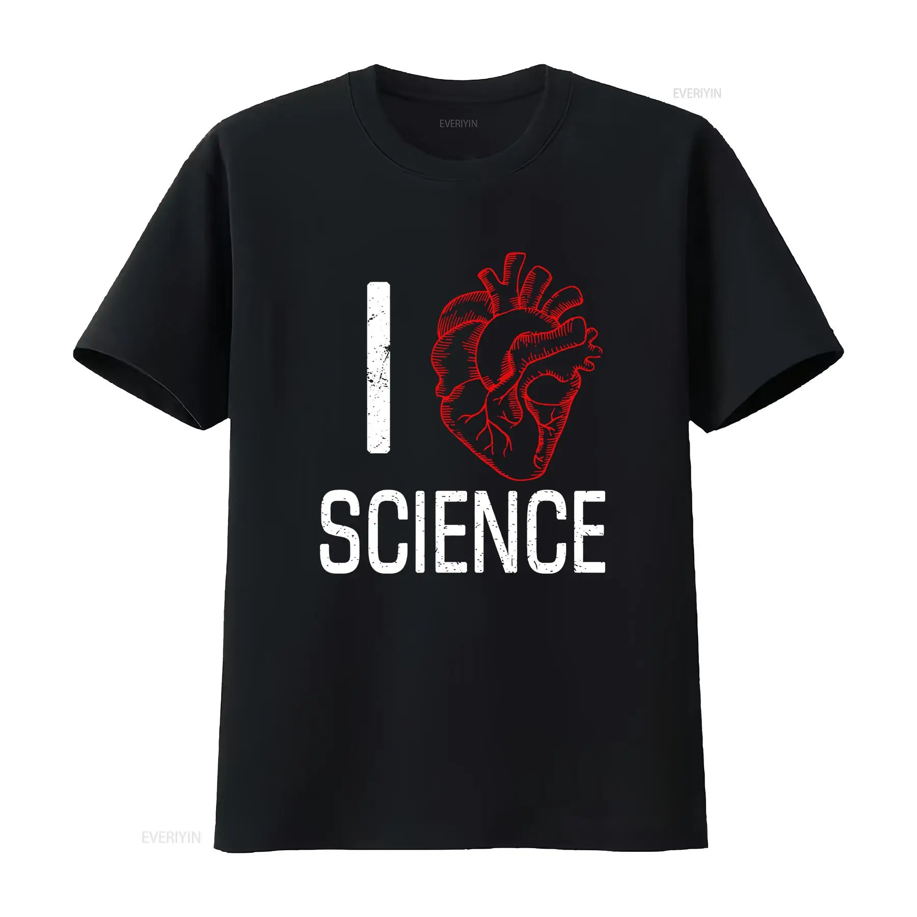 Camiseta I Heart Science, com  - Vintage Fashion Research avaliação e preço