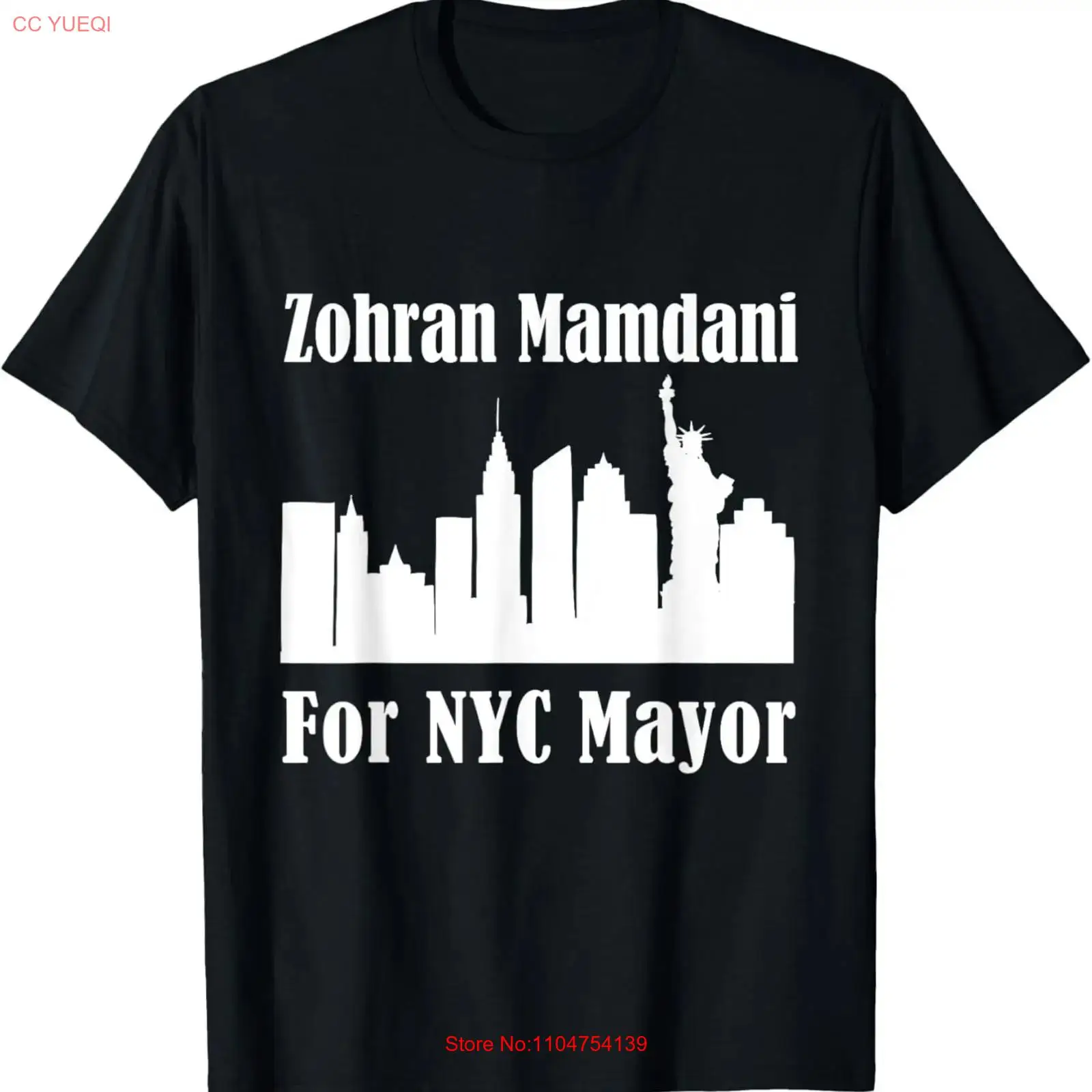 Camiseta Zohran Mamdani para o - Vintage Fashion Nyc avaliação e preço